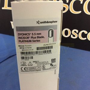 Dyonics 5.5 mm Incisor Plus Blade, Platinum Series ( 6 Blades in Box) Ref 72203519