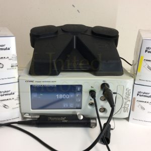 Stryker 5400-50 Arthroscopy System Core Console with Formula Shaver & Footswitch