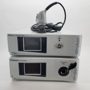 Stryker 1488 Endoscopy Video Camera System With 3 Chip Camera Head & L9000 LED Light Source
