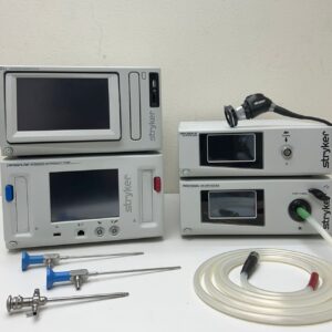 Stryker Precision AC HD Camera System with LED Light Source, SDC3, Crossflow and 30° & 70° Scopes with Sheath